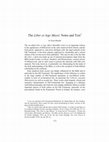 Research paper thumbnail of The Liber ex lege Moysi: notes and text