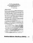 Research paper thumbnail of Wechselbeziehungen zwischen dem lateinischen, byzantinischen und slavischen Kirchengesang im frühen und hohen Mittelalter: Das Cherubikon für Gründonnerstag ΤΟΥ ΔΕΙΠΝΟΥ ΣΟΥ