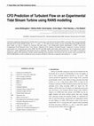 Research paper thumbnail of CFD Prediction of Turbulent Flow on an Experimental Tidal Stream Turbine using RANS modelling