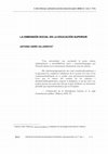 Research paper thumbnail of DImension social en Educación Superior