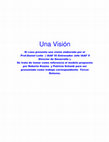 Research paper thumbnail of Una Visión