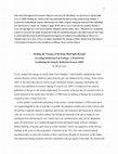 Research paper thumbnail of Healing the Trauma of the Body/Mind Split through Accessing Instinctual Gut Feelings: A Protocol for Facilitating the Somatic Reflection Process (SRP)