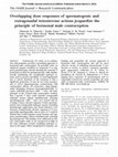 Research paper thumbnail of Overlapping dose-responses of spermatogenic and extragonadal testosterone actions jeopardize the principle of hormonal male contraception