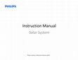 Research paper thumbnail of Instruction Manual Solar Panel Indo