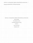 Research paper thumbnail of Counseling Muslims Handbook of Mental Health Issues and Intervention