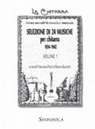 Research paper thumbnail of Selezione di 24 musiche da La Chitarra 1934-1942 [Preview, 12-2013]