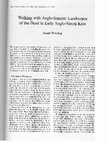 Research paper thumbnail of Walking with Anglo-Saxons: Landscapes of the Dead in Early Anglo-Saxon Kent. Anglo-Saxon Studies in Archaeology and History 14, 143–53 (2007)