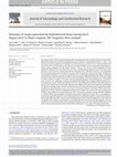 Research paper thumbnail of Dynamics of surges generated by hydrothermal blasts during the 6 August 2012 Te Maari eruption, Mt. Tongariro, New Zealand