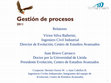 Research paper thumbnail of Gestión de procesos