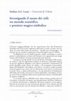 Research paper thumbnail of  "Investigando il suono dei cieli: tra metodo scientifico e pensiero magico-simbolico", Linguae et, 1-2, 2012