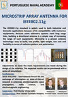 Research paper thumbnail of Microstrip array antenna for IEEE802.11g