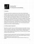 Research paper thumbnail of Breaking Bad: On Dispositions and Antidotes