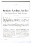 Research paper thumbnail of Sunday! Sunday! Sunday! The Monster Trucks' Black Sabbath