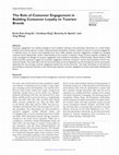 Research paper thumbnail of The Role of Customer Engagement in Building Consumer Loyalty to Tourism Brands 