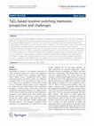 Research paper thumbnail of TaOx-based resistive switching memories: prospective and challenges