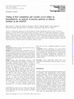 Research paper thumbnail of Timing of first cannulation and vascular access failure in haemodialysis: an analysis of practice patterns at dialysis facilities in the DOPPS