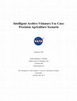 Research paper thumbnail of Intelligent Archive Visionary Use Case: Precision Agriculture Scenario