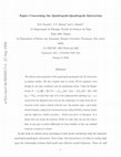 Research paper thumbnail of Topics Concerning the Quadrupole-Quadrupole Interaction