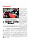 Research paper thumbnail of EL PERIODISMO SE MUERE EN MEXICO