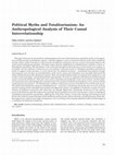 Research paper thumbnail of Political Myths and Totalitarianism: An Anthropological Analysis of Their Causal Interrelationship