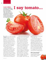 Research paper thumbnail of I say Tomato