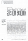 Research paper thumbnail of O Sabatai Tzvi de Gershom Scholem