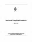 Research paper thumbnail of MGT 1111 - August 2011