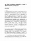 Research paper thumbnail of Nota Técnica: La experiencia internacional en la creación de Agencias responsables del Servicio Civil.