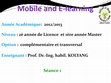 Research paper thumbnail of Mobile and E-learning 2013 of Kolyang Dina Taïwé