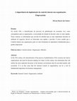 Research paper thumbnail of A importância da implantação do controle interno nas organizações Empresariais