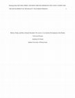 Research paper thumbnail of Riesman's The Lonely Crowd and the Development of the Reality Television Persona