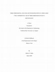 Research paper thumbnail of THREE DIMENSIONAL ANALYSIS AND THE RECREATION OF A PRECLASSIC T'ISIL: EXPERIENTIAL USE OF THREE DIMENSIONS IN MAYA ARCHAEOLOGY