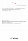 Research paper thumbnail of Review of: G. Philip Rightmire. The evolution of Homo erectus. Comparative anatomical studies of an extinct human species, Cambridge University Press, 1993