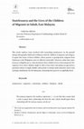 Research paper thumbnail of Statelessness and the Lives of the Children of Migrants in Sabah, East Malaysia (2014)