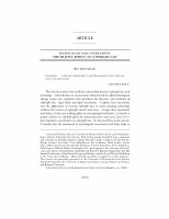 Research paper thumbnail of Technology and Uncertainty: The Shaping Effect on Copyright Law