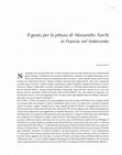 Research paper thumbnail of Il gusto per la pittura di Alessandro Turchi in Francia nel Settecento, in: Bulletin de l’Association des Historiens de l’Art Italien, 20, 2014, pp. 51-59