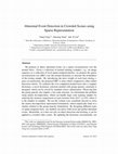 Research paper thumbnail of Abnormal Event Detection in Crowded Scenes using Sparse Representation Preprint submitted to Pattern Recognition