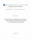 Research paper thumbnail of “Cinq Tableaux originaux d’Italie”: precisazioni sui dipinti estensi al Palais Royal di Parigi, in: Bollettino d’Arte del Ministero per i Beni e le Attività Culturali, 98, 2013, 17, pp. 81-94