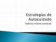 Research paper thumbnail of Estrategias de Autocuidado