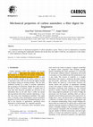 Research paper thumbnail of Mechanical properties of carbon nanotubes a fiber digest for beginners