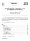 Research paper thumbnail of Small but strong- A review of the mechanical properties of carbon nanotube-polymer composites