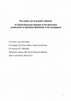 Research paper thumbnail of Masters Dissertation: The media, war and public relations