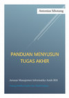 Research paper thumbnail of Pedoman Penyusunan Tugas Akhir Manajemen Informatika AMIK BSI