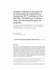 Research paper thumbnail of Análisis competitivo por parte de los fabricantes de automóviles y camionetas SUV mediante el Uso del Valor Percibido por el cliente como una herramienta para ese propósito