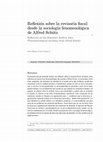 Research paper thumbnail of Reflexión sobre la revisoría fiscal desde la sociología fenomenológica de Alfred Schütz