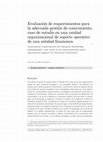 Research paper thumbnail of Evaluación de requerimientos para la adecuada gestión de conocimiento, caso de estudio en una unidad organizacional de soporte operativo de una entidad financiera