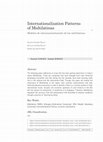 Research paper thumbnail of Modelos de internacionalización de las multilatinas