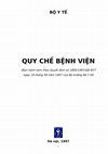 Research paper thumbnail of QUI CHE BENH VIEN