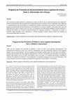 Research paper thumbnail of Programa de Promoção do Desenvolvimento Sócio-cognitivo da Criança Parte 1: Intervenção com crianças