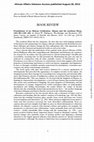 Research paper thumbnail of Sulas, F. 2014. [Book review] Foundations of an African Civilisation. Aksum and the northern Horn, 1000 BC-1300 AD, by D. W. Phillipson (London, 2012). African Affairs, first published online, doi:10.1093/afraf/adu055.